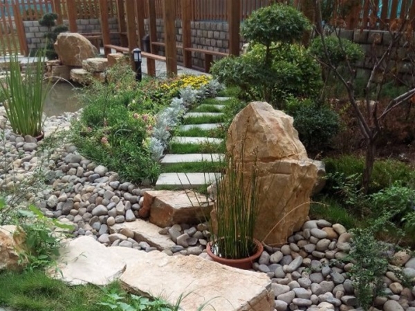 長城家園小區私家園林建設